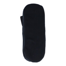 4 pezzi copri-cuscinetti per braccioli della sedia, 23x8x3 cm, nero