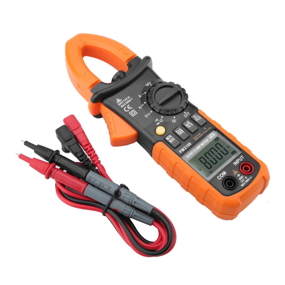 PEAKMETER PM2108 Portable Digital AC/DC Clamp
