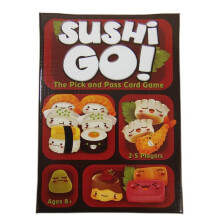(Red)Juego de Mesa Sushi Go Party Edición Inglés Chino Celebraciones Sociales Eventos
