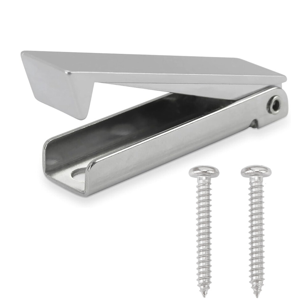 Rv Baggage Door Catch Square Stainless Steel 8320539281636
