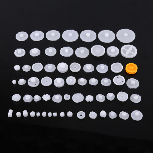 Plastic Gears Pulley Belt Worm Kits Crown Gear Set 1