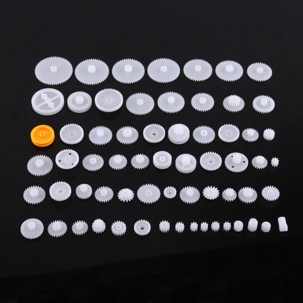 Plastic Gears Pulley Belt Worm Kits Crown Gear Set