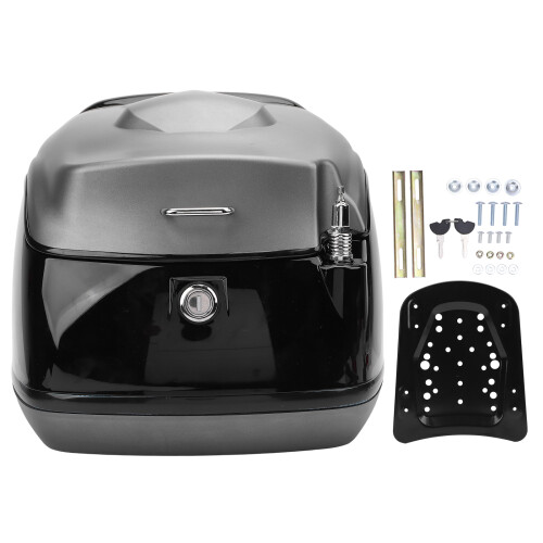 38L Motorcycle Top Case Retro Style Water