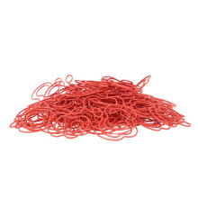 Frucht-Papierklammern 100 Stück kleine rote transparente Box