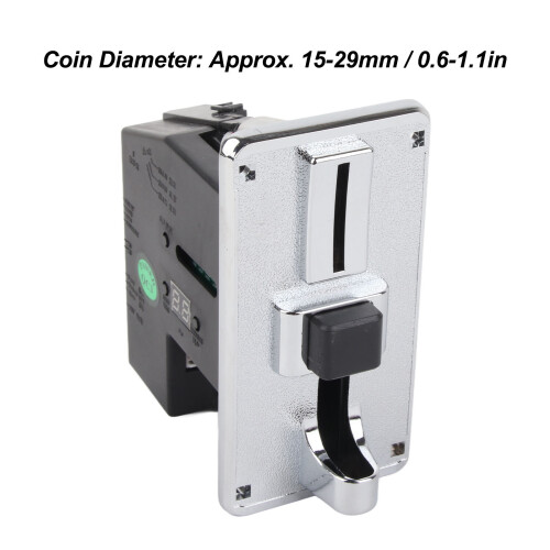 Multi Coins Vending Machine Coin Acceptor with Refund Button & Memory 6 Types 1