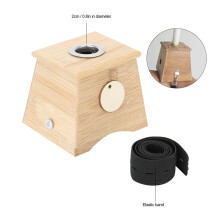 Einzelner Bambus-Moxibustion-Box mit Moxahalter – Kompakt und tragbar