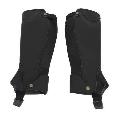 1 Pair Equestrian Half Chaps Breathable 3 Layer
