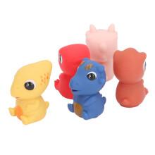 1241 Dinosaurier-Baby-Fingerpuppe Weicher Kleber Klein