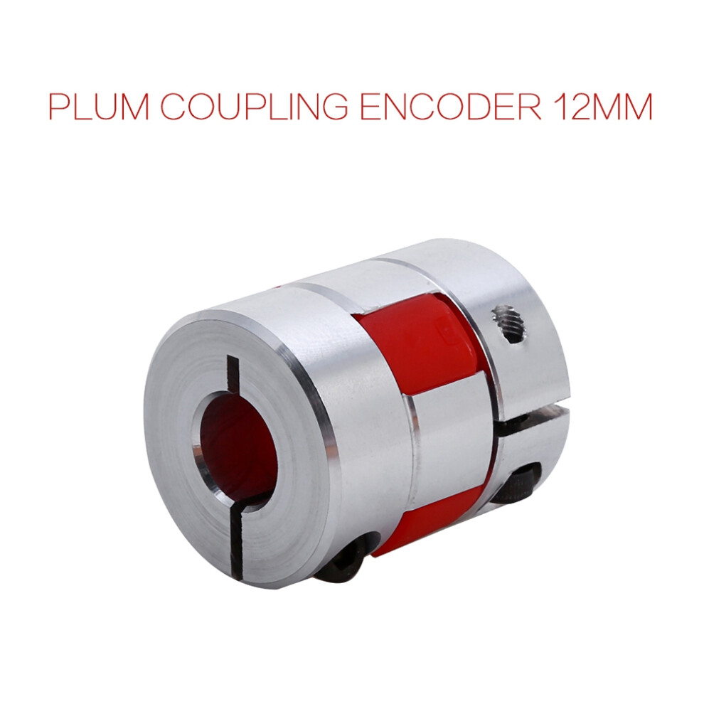 6.35mm x 12mm Flexible Plum Shaft Coupling CNC-image-OPC-PKGBV2M-NEW