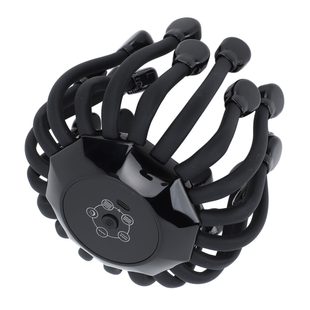 Red/Black Electric Claw Head Massager 900Mah Vibration Ray