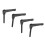 4PCS Metal Machine Knobs Adjustable Fixing Handle 6