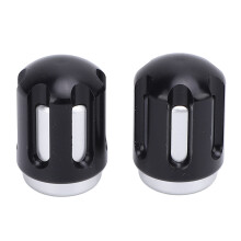 Pair of Motorcycle Tire Valve Stem Caps Aluminium