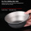 High-Intensity Camping Plates Portable Metal 11