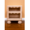 Modern Sculpted Bedside Cabinet | Blush Pink Resin Finish 3