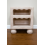 Modern Sculpted Bedside Cabinet | Blush Pink Resin Finish 4