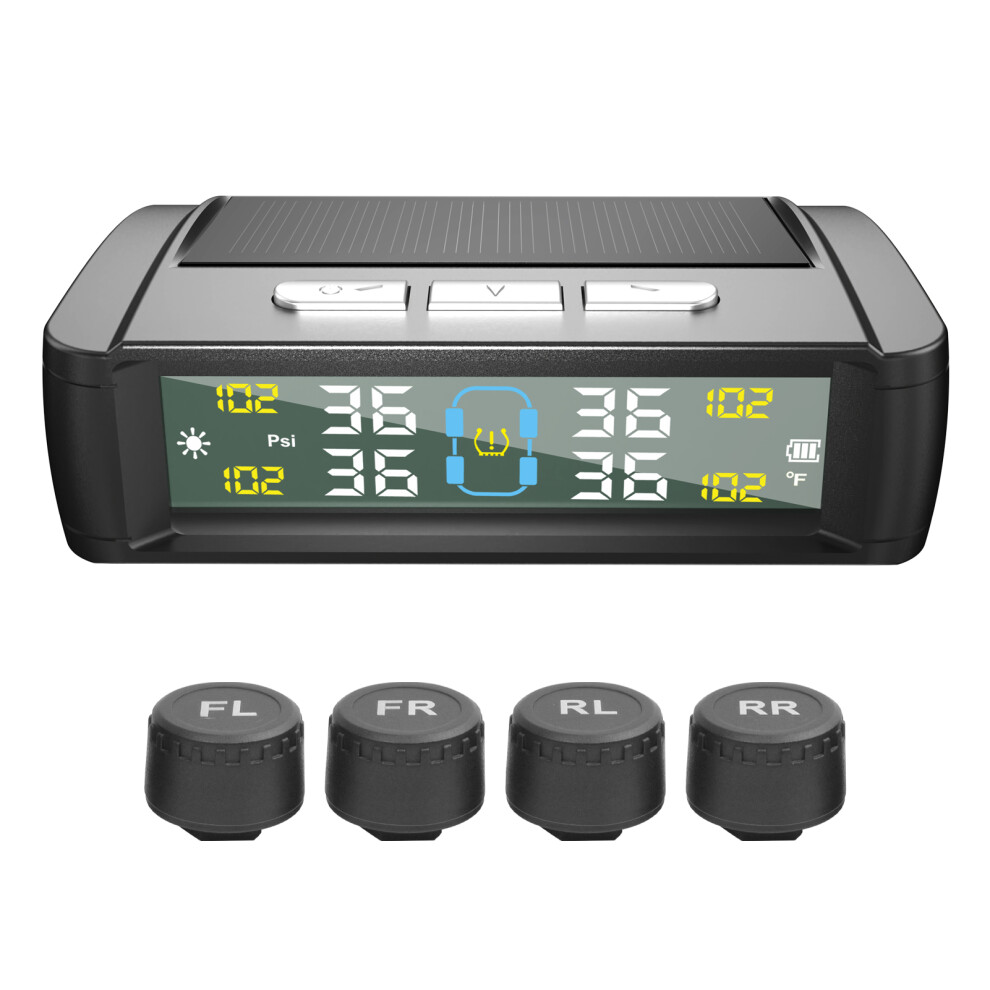 Tire Pressure Monitoring System, Wireless Solar 8320539286808