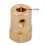 4pcs Brass Extended Shaft Hex Coupling Coupler 9
