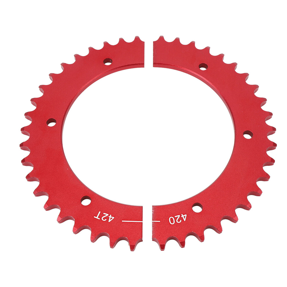 Universal Split Sprocket 420 Chain 42 Tooth 8320539287195