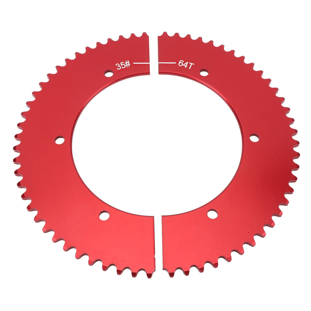 Universal Split Sprocket 35 Chain 64 Tooth Rear 8320539287287