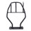 Motorcycle Lower Engine Guard Solid Iron 3