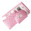Set da 3 pochette per trucco - PVC trasparente, rosa da viaggio 4