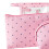 Set da 3 pochette per trucco - PVC trasparente, rosa da viaggio 5
