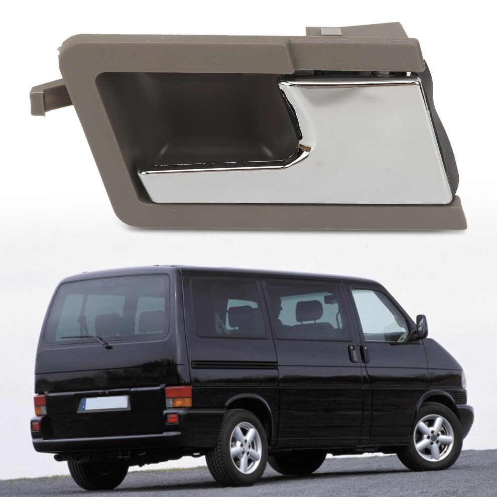 Plated Auto Interior Door Handle Fit For T4 Iv 1990-2003 Right Side Gray 5041349468897