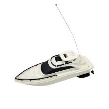 (0036-6 White) High-Speed Outdoor Adventure Electric Mini RC Racing Boat. Water Toy Gift for Kids, Birthday Gift. Remote Control Boat