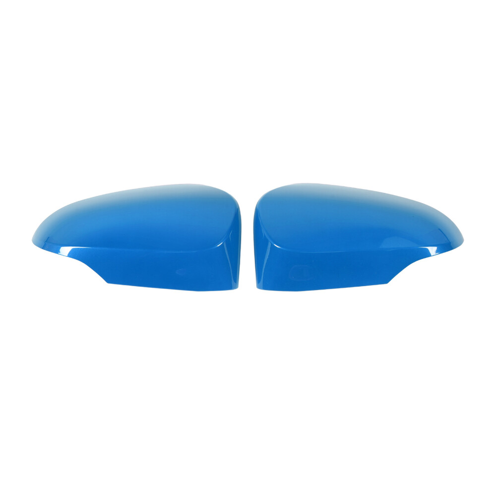 Pair Of Rearview Mirror Cover Cap 87945-02420 High Blue 8320539288499