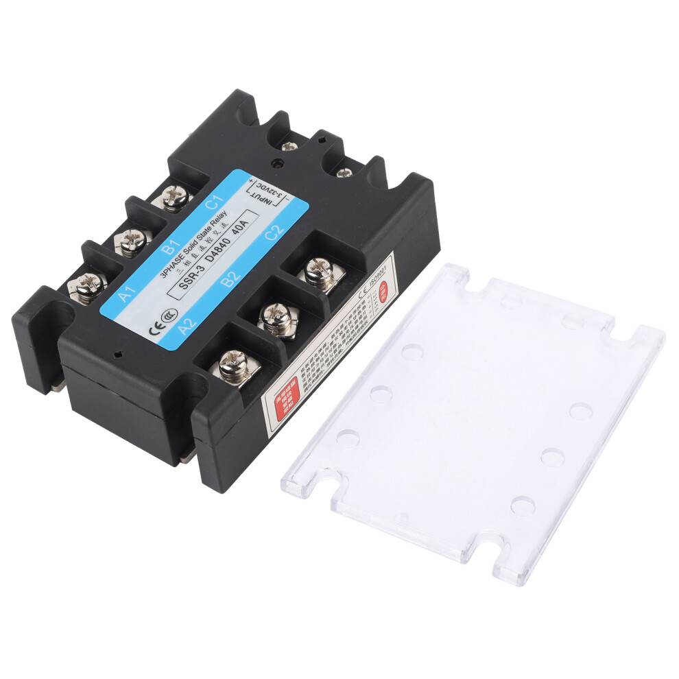 3 Phase Solid State Relay SSR-3 D4840 40A DCAC