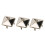 100 Stück 10 mm Silberne Pyramiden-Studs für einzigartige Modeaccessoires 8