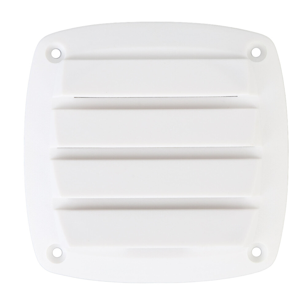 4Inch Rv Air Vent Louver Plastic Weather Resistant White 8320539288949
