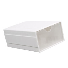 Sturdy Plastic Drawer Organizer for Cosmetics Stationery & More - 4 Tier