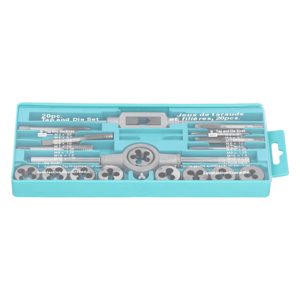 Metric Tap and Die Set Exquisite CNC Process Heat