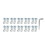 10PCS Rock Climbing Holds PE Ergonomic Comfortable 12