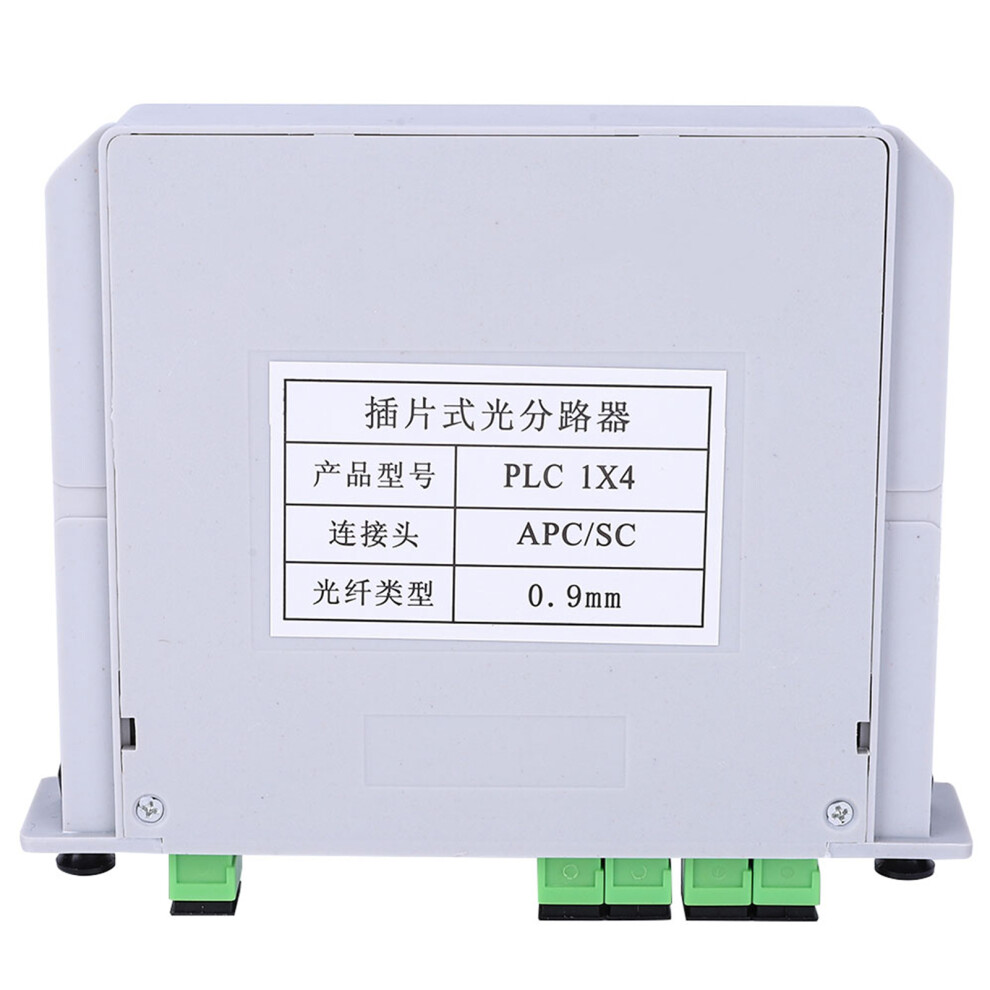1X4 Blade Optical Splitter SC APC Single Mode PLC