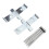 Front Brake Pad Pins Clips Fitting Kit LX0469 for 3