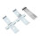 Front Brake Pad Pins Clips Fitting Kit LX0469 for 6