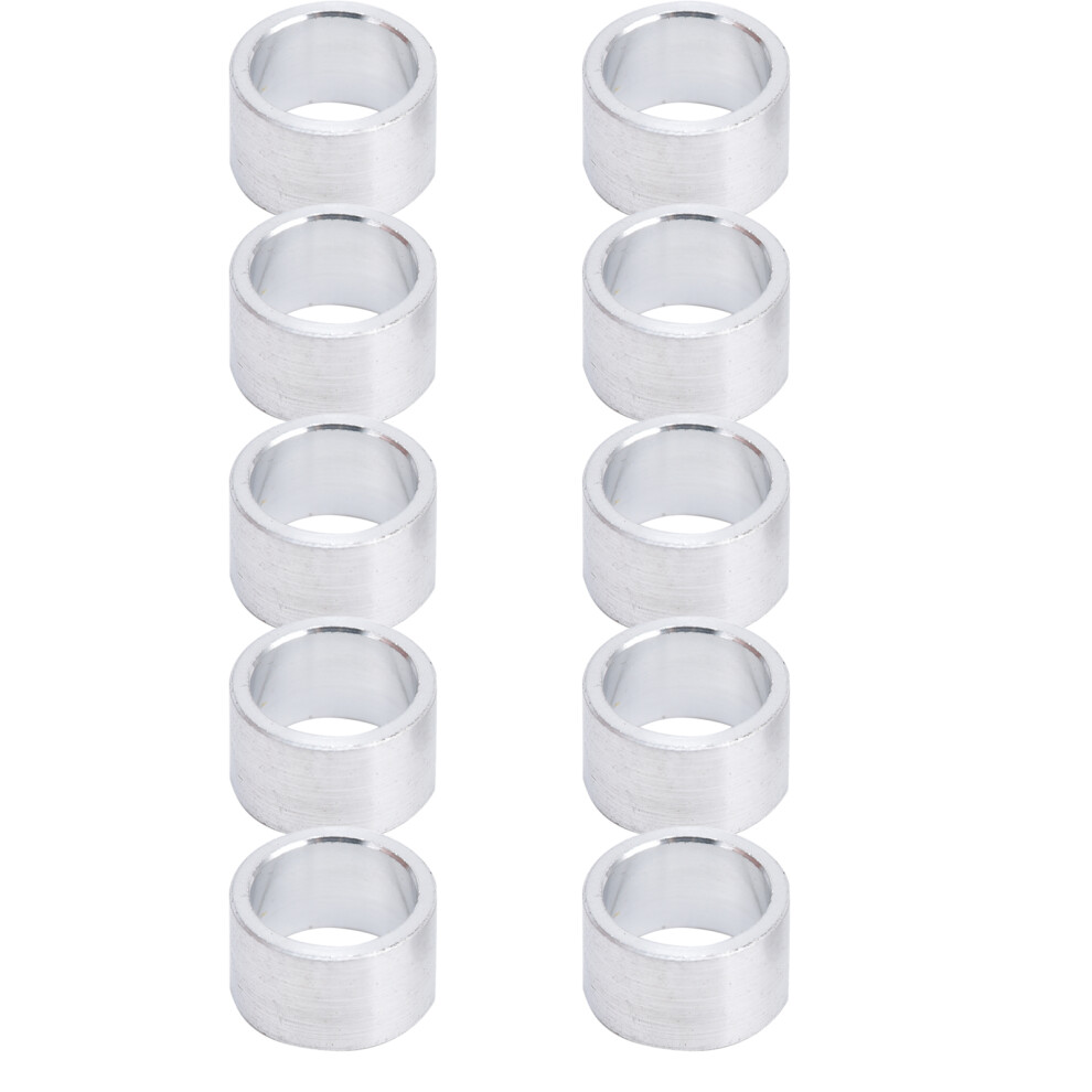 10Pcs Aluminum Alloy Spacer Round Unthreaded