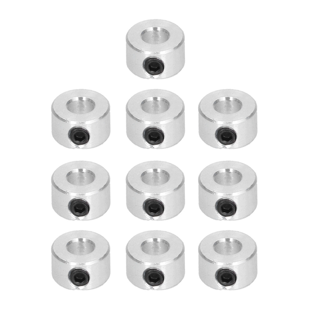 10Pcs Shaft Collars 6mm Steel High Strength