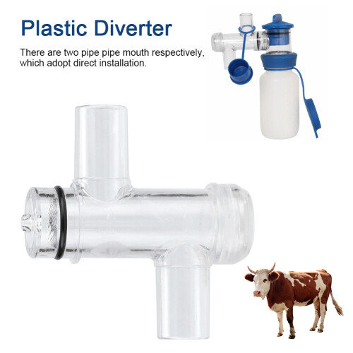 Farm Dairy Milking Machine Milk Sampling Bottle Diverter Plastic HL MP47A 2