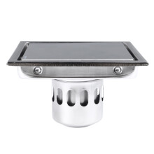 Drain de sol en acier inoxydable 150 x 150mm pour la maison