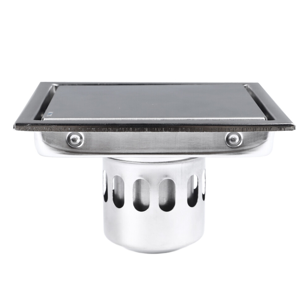Stainless Steel Floor Drain 150X150mm Odor Resistant, High Strength 8461349477052