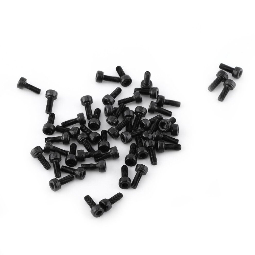 M3 Hex Socket Cap Head Screw Bolt Set Black