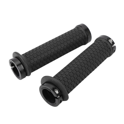 1 Pair Mountain Cycle Handlebar Grips Silicone 2