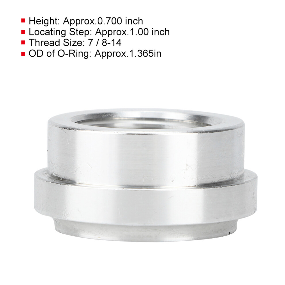 Aluminium An10 -10An O Ring Weld Bung Female Orb Od 1.365In For Fuel & Oil 9481349478254