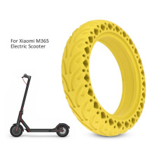 8,5 Zoll Gummi-Reifen für Elektroscooter Gelb Stoßdämpfung