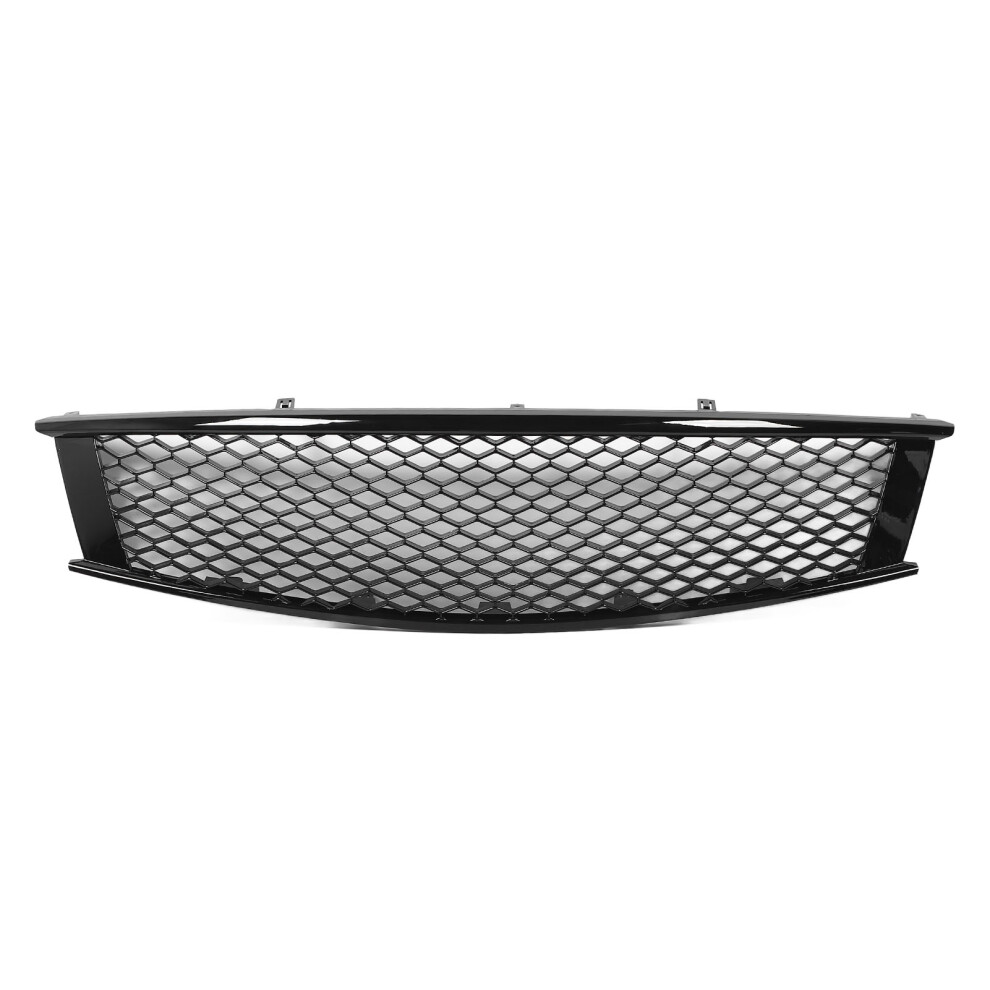 Gloss Mesh Front Bumper Grille Grills For Black 8320539292687