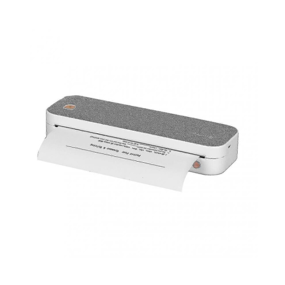 Peripage A4 Paper Printer Direct Thermal Transfer Wirless Printer Mobile 210mm Mini Mobile Photo Printer Usb Bt Connection with 1 Roll Thermal Paper