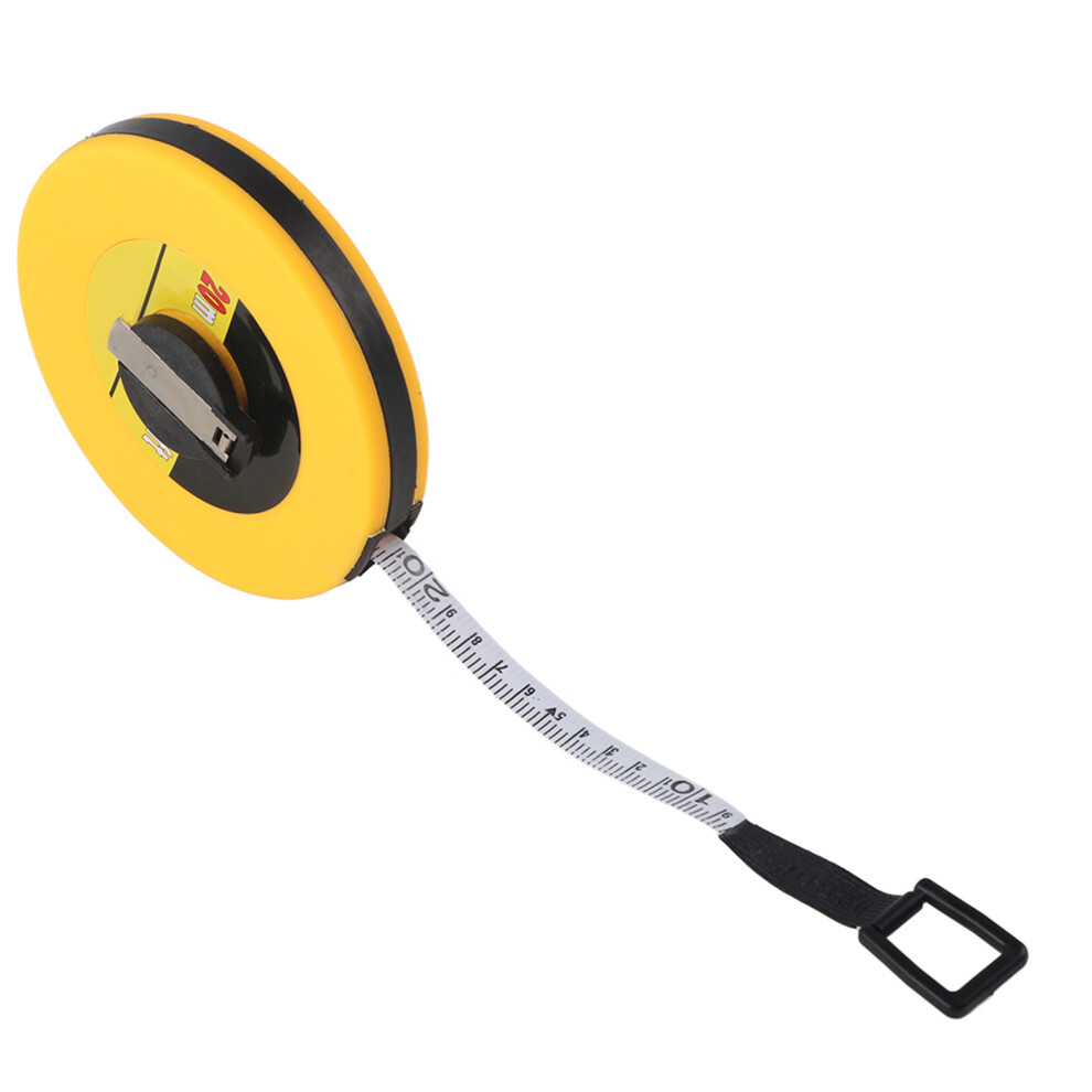 20m Site Measurement Fiberglass Tape Measure Soft